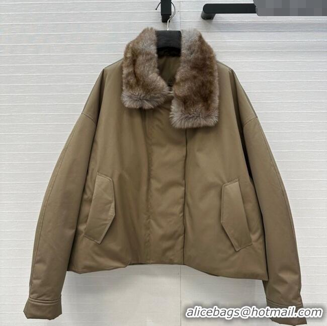 Top Quality The Row Down Jacket TR120201 Brown 2025