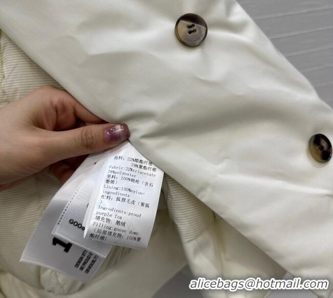 Top Design The Row Down Jacket TR120201 White 2025