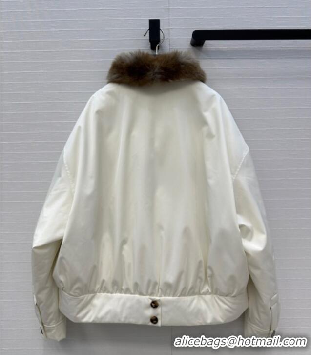 Top Design The Row Down Jacket TR120201 White 2025