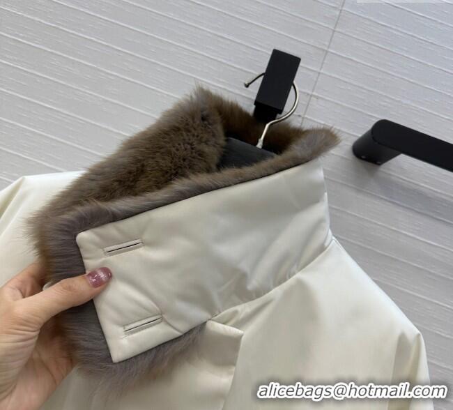 Top Design The Row Down Jacket TR120201 White 2025