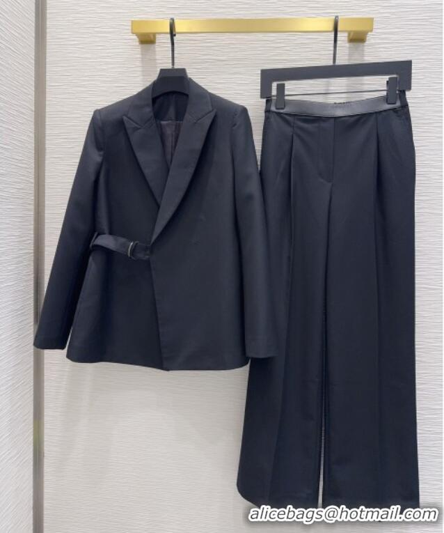 Grade Design Loewe Jacket and Pants Set LW120201 Black 2025