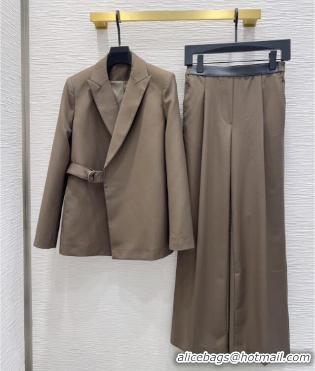 Best Grade Loewe Jacket and Pants Set LW120201 Grey 2025