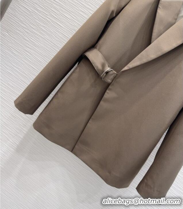 Best Grade Loewe Jacket and Pants Set LW120201 Grey 2025