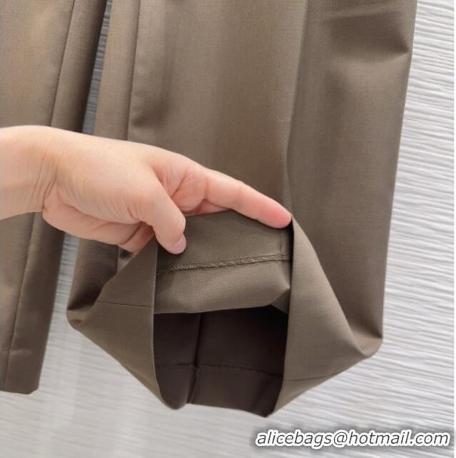 Best Grade Loewe Jacket and Pants Set LW120201 Grey 2025