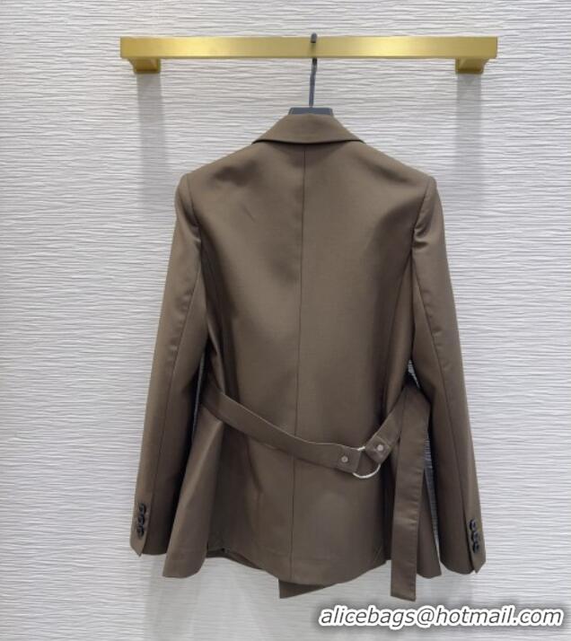 Best Grade Loewe Jacket and Pants Set LW120201 Grey 2025