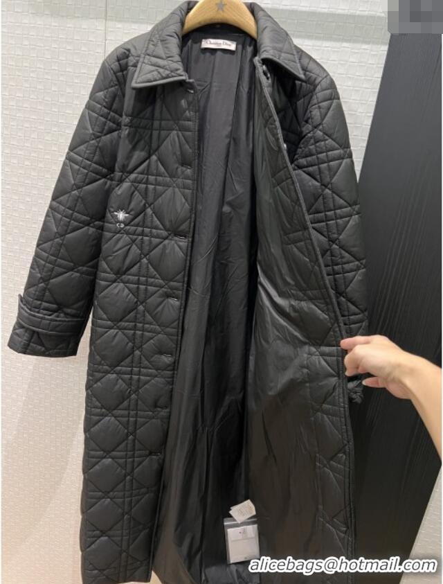 ​Best Quality Chanel Tweed Coat CH112701 Black 2025