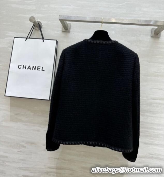 Famous Brand Chanel Tweed Jacket D112705 Black 2025
