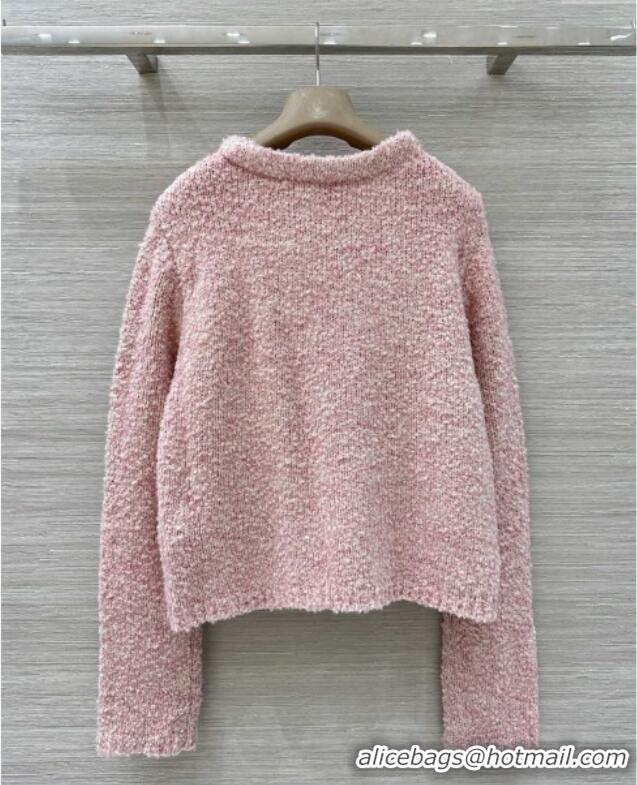 Buy Fashionable Chanel Wool & Cashmere Cardigan CH112710 Pink 2025