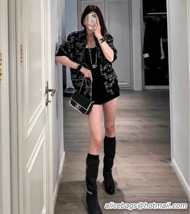 Super Quality Chanel Jacket CH112719 Black 2025