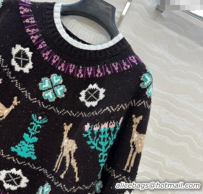 Grade Design Chanel Wool Cashmere Sweater CH120125 Brown 2025