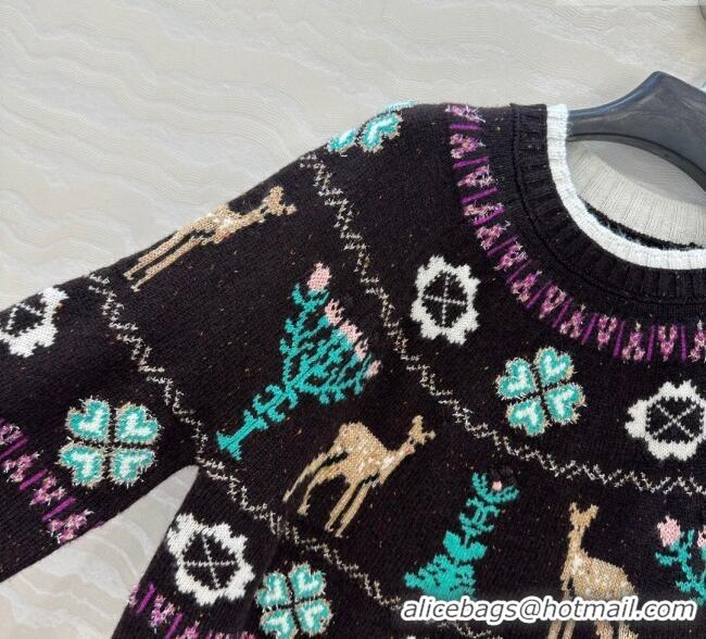 Grade Design Chanel Wool Cashmere Sweater CH120125 Brown 2025