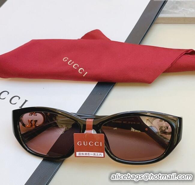 Fashion Wholesale Gucci Sunglasses GG1826SK Black/Red 2025