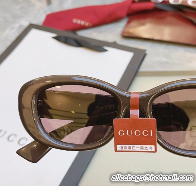 Cheap Classic Gucci Sunglasses GG1829SK Brown 2025