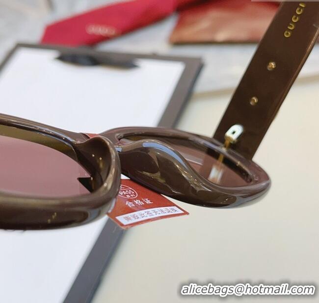 Cheap Classic Gucci Sunglasses GG1829SK Brown 2025