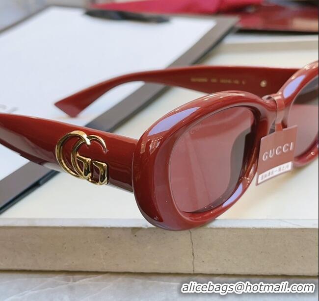 Original Cheap Gucci Sunglasses GG1829SK Red 2025
