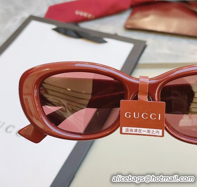 Original Cheap Gucci Sunglasses GG1829SK Red 2025