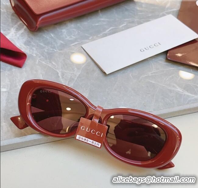 Original Cheap Gucci Sunglasses GG1829SK Red 2025