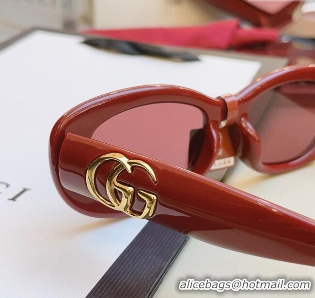 Original Cheap Gucci Sunglasses GG1829SK Red 2025