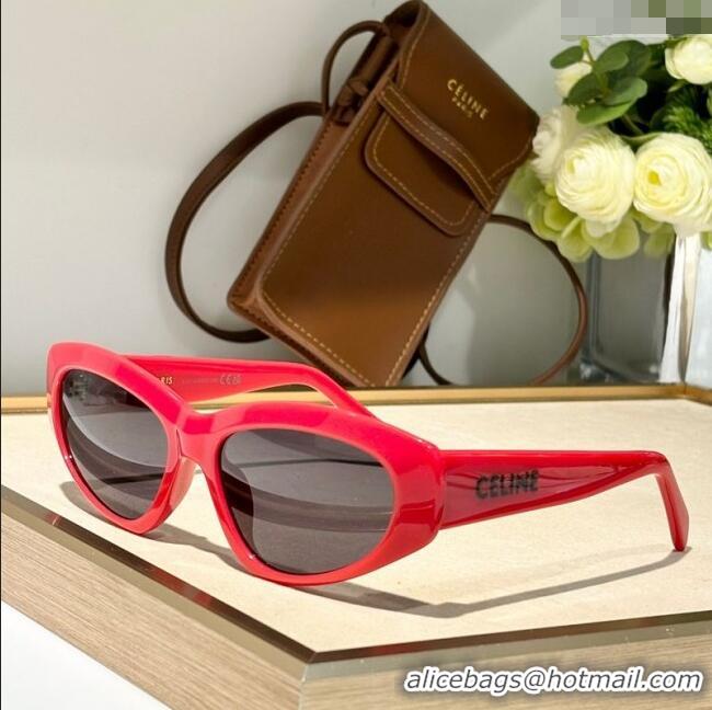 Buy Cheap Celine Sunglasses CL40279U Red 2025