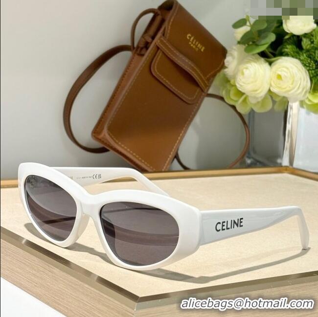 Original Cheap Celine Sunglasses CL40279U White 2025