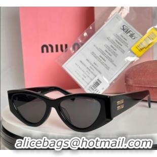 Inexpensive Miu Miu Sunglasses SMU06Y Black 2025