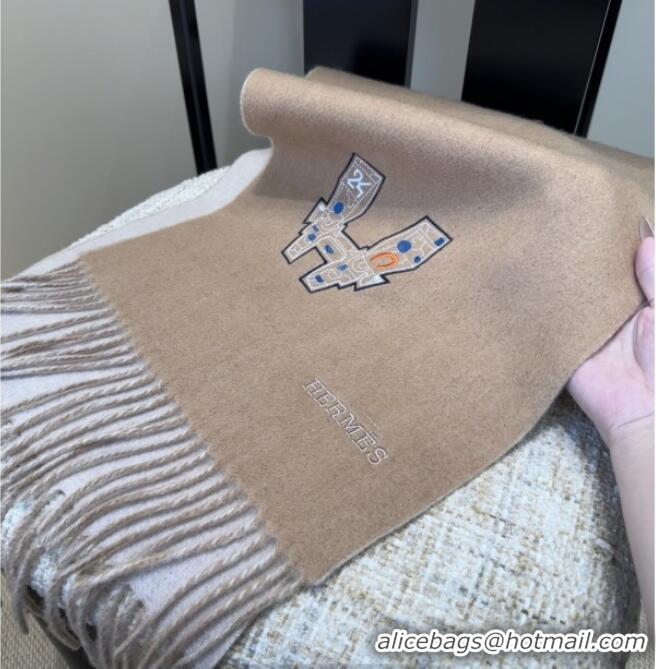 Market Sells Hermes Long 190x35cm Scarf H110503 Camel 2025