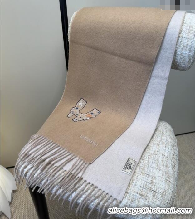 Market Sells Hermes Long 190x35cm Scarf H110503 Camel 2025