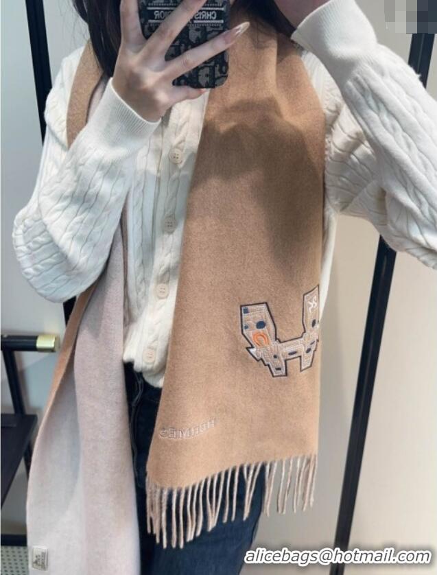 Market Sells Hermes Long 190x35cm Scarf H110503 Camel 2025