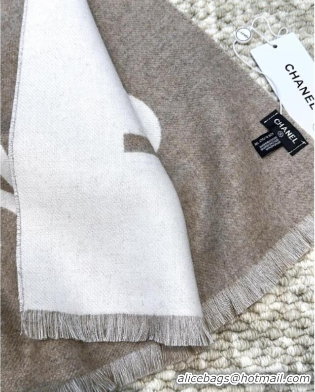 Market Sells Chanel Cashmere Long Scarf 200x70cm CH110518 Beige 2025
