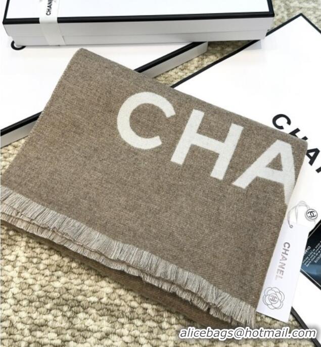 Market Sells Chanel Cashmere Long Scarf 200x70cm CH110518 Beige 2025