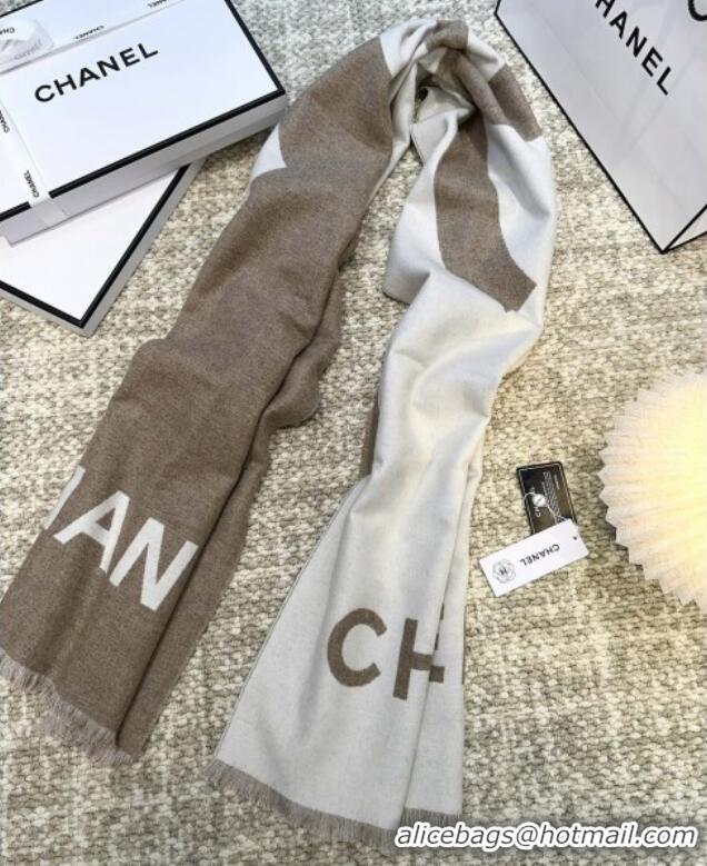 Market Sells Chanel Cashmere Long Scarf 200x70cm CH110518 Beige 2025