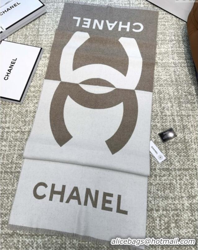Market Sells Chanel Cashmere Long Scarf 200x70cm CH110518 Beige 2025