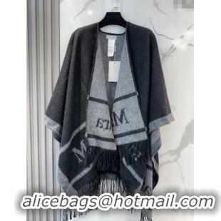 Inexpensive Max Mara Wool Cape M110522 Black 2025