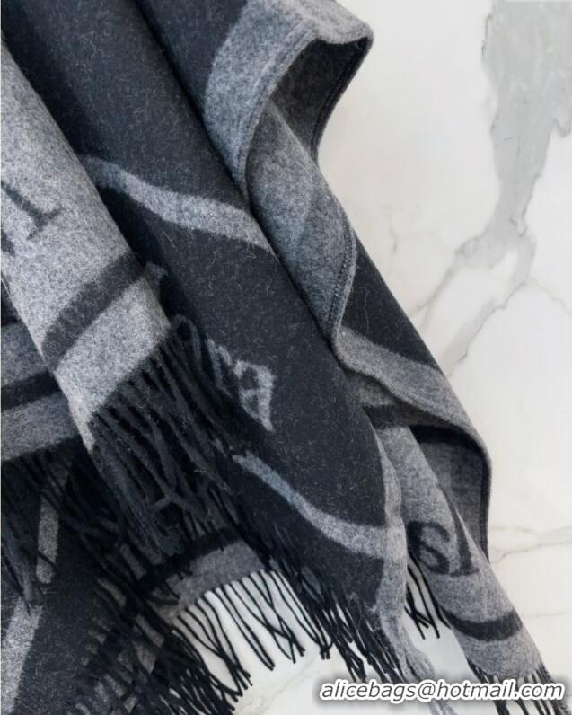 Inexpensive Max Mara Wool Cape M110522 Black 2025