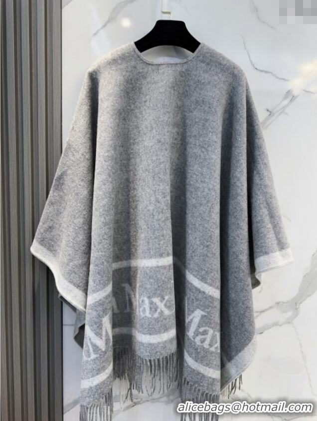 Market Sells Max Mara Wool Cape M110523 Grey 2025