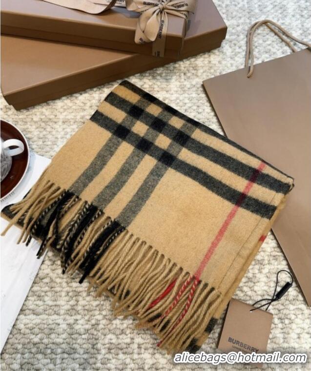 Modern Classic Burberry Cashmere Hooded Scarf B110601 2025