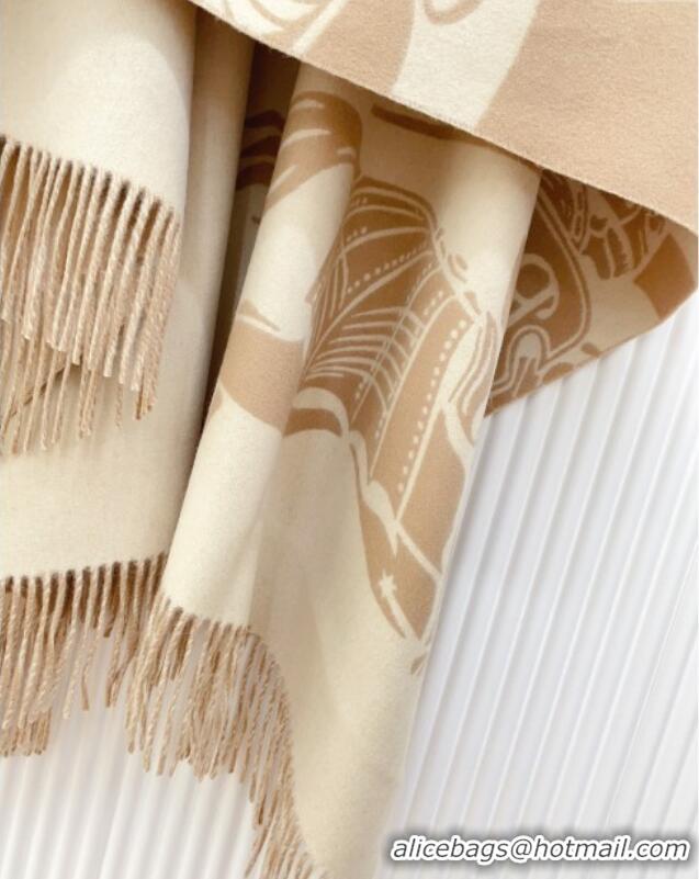Market Sells Burberry Cashmere Cape B110603 Beige 2025