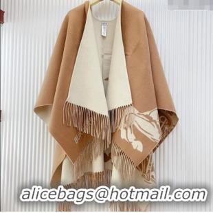 Classic Discount Burberry Cashmere Cape B110605 Brown 2025