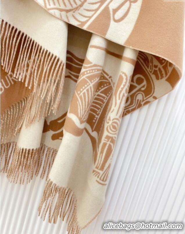 Classic Discount Burberry Cashmere Cape B110605 Brown 2025