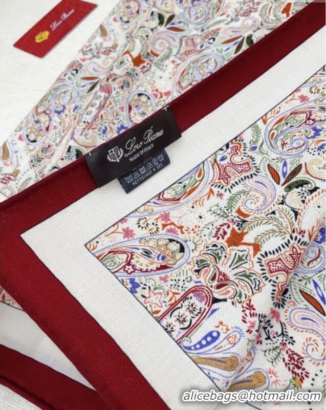 Good Looking Louis Vuitton Cashmere & Silk Scarf 140x140 LV110703 Burgundy 2025