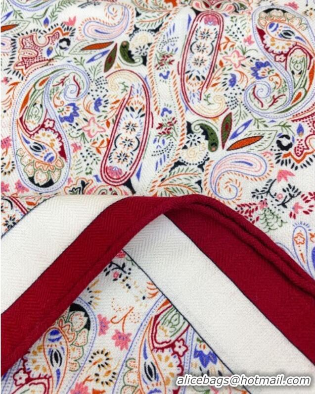 Good Looking Louis Vuitton Cashmere & Silk Scarf 140x140 LV110703 Burgundy 2025