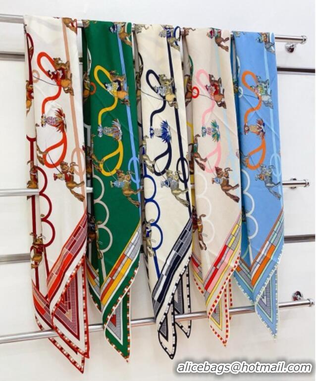 Spot Bulk Hermes Cashmere & Silk Triangle Scarf H110707 Red 2025