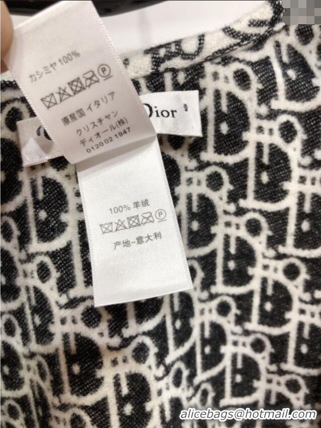 Grade Quality Dior Oblique Cashmere Reversible Cape D110718 2025