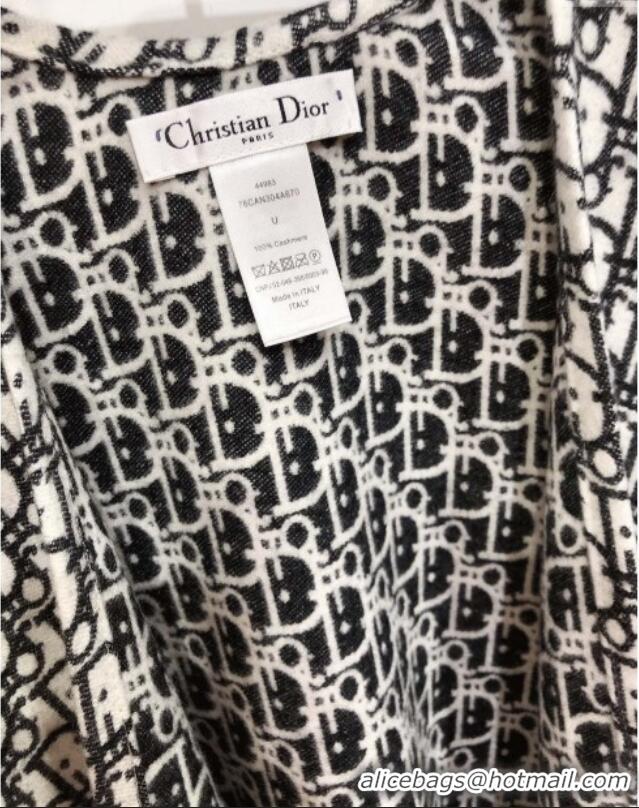 Grade Quality Dior Oblique Cashmere Reversible Cape D110718 2025