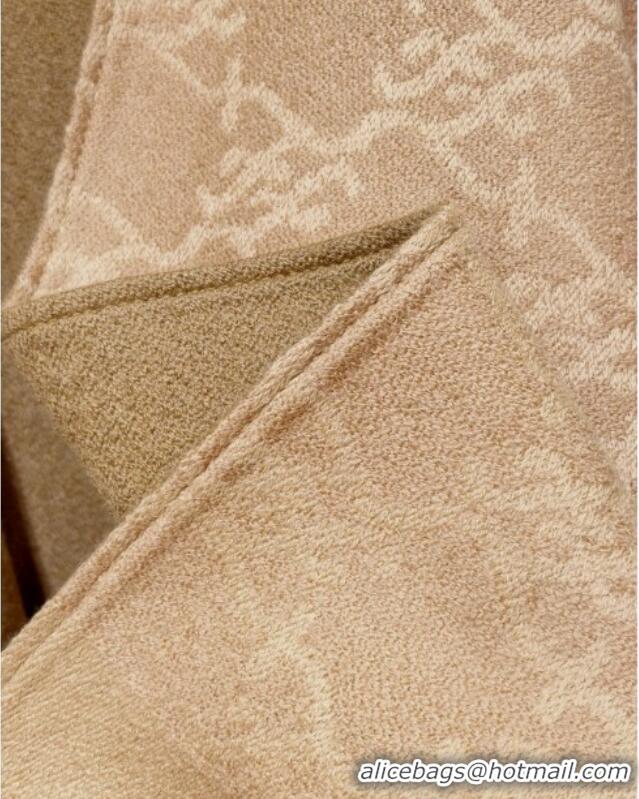 Fashion Discount Fendi Wool & Cashmere Cape F110719 Brown 2025