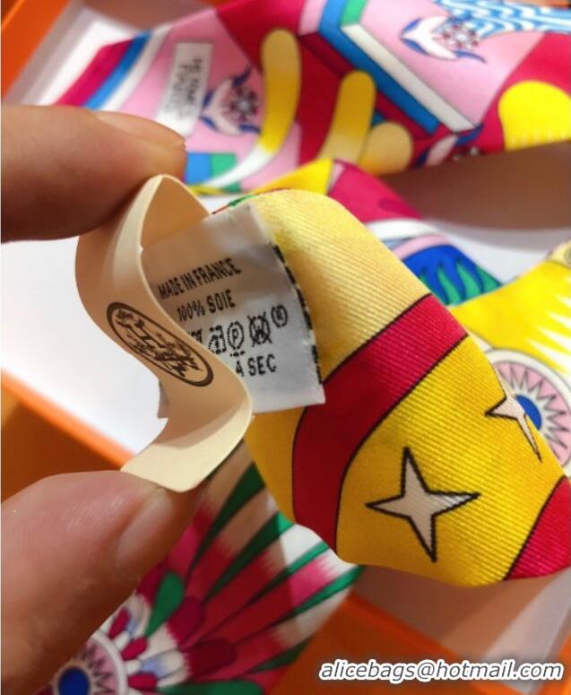 Classic Cheap Hermes La Source De Pegase Twilly Silk Bandeau Scarf 5x86cm 11153 Red 2025