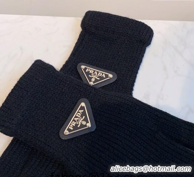 Grade Design Prada Knit Gloves 0111 Black 2024