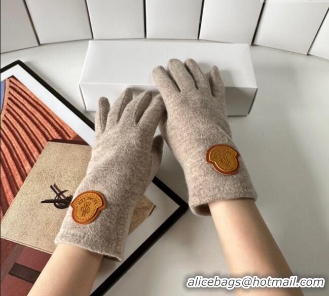 Buy Discount Moncler Fabric Gloves 1129 Beige 2024