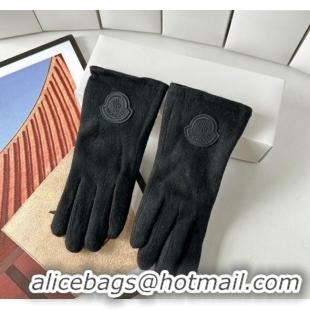 Buy Discount Moncler Fabric Gloves 1129 Black 2024