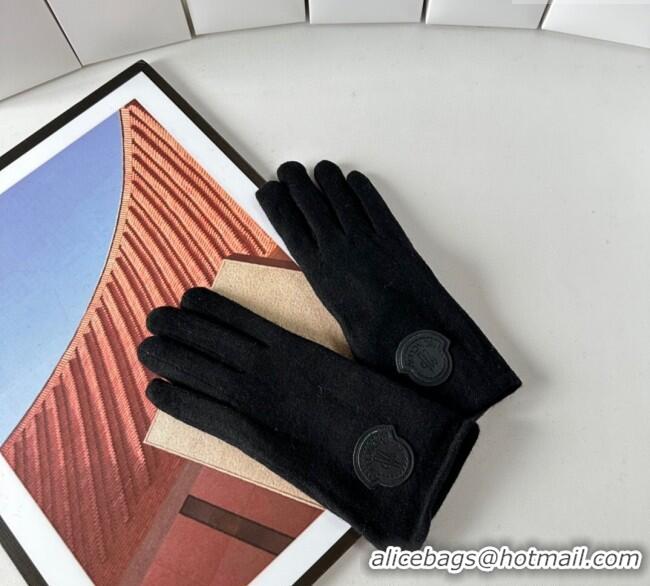 Buy Discount Moncler Fabric Gloves 1129 Black 2024